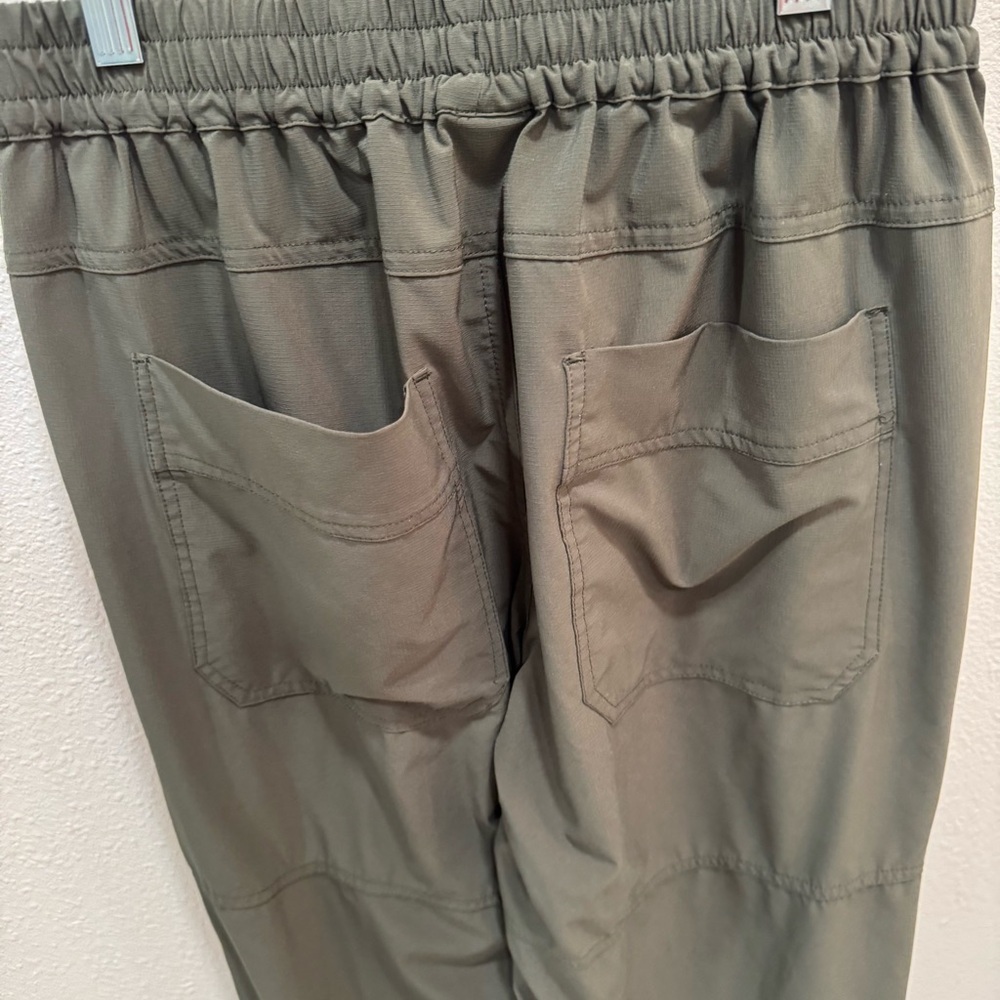Stance Women’s Cargo Utility Pants Army Green Size S Gorpcore Minimalist Baggy - Picture 6 of 12